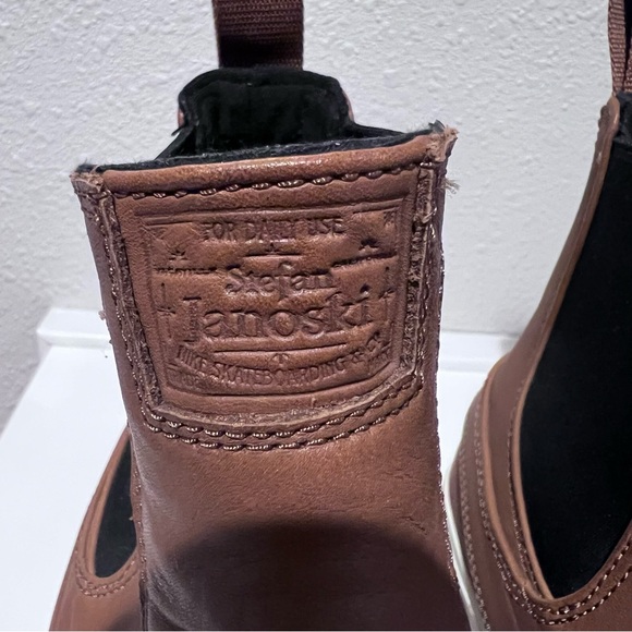 Nike SB Zoom Stefan Janoski Slip Mid RM British Tan BQ5888-200 Men’s Size 11 EUC - Picture 5 of 11